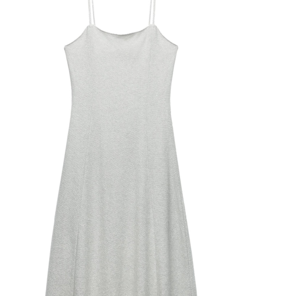 Zara White Knit Garment